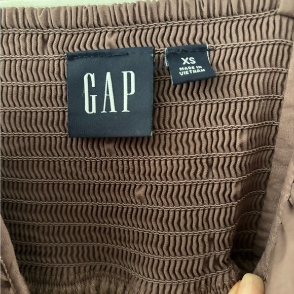 Gap V neck thin strap 100% cotton midi dress - Picture 2 of 4